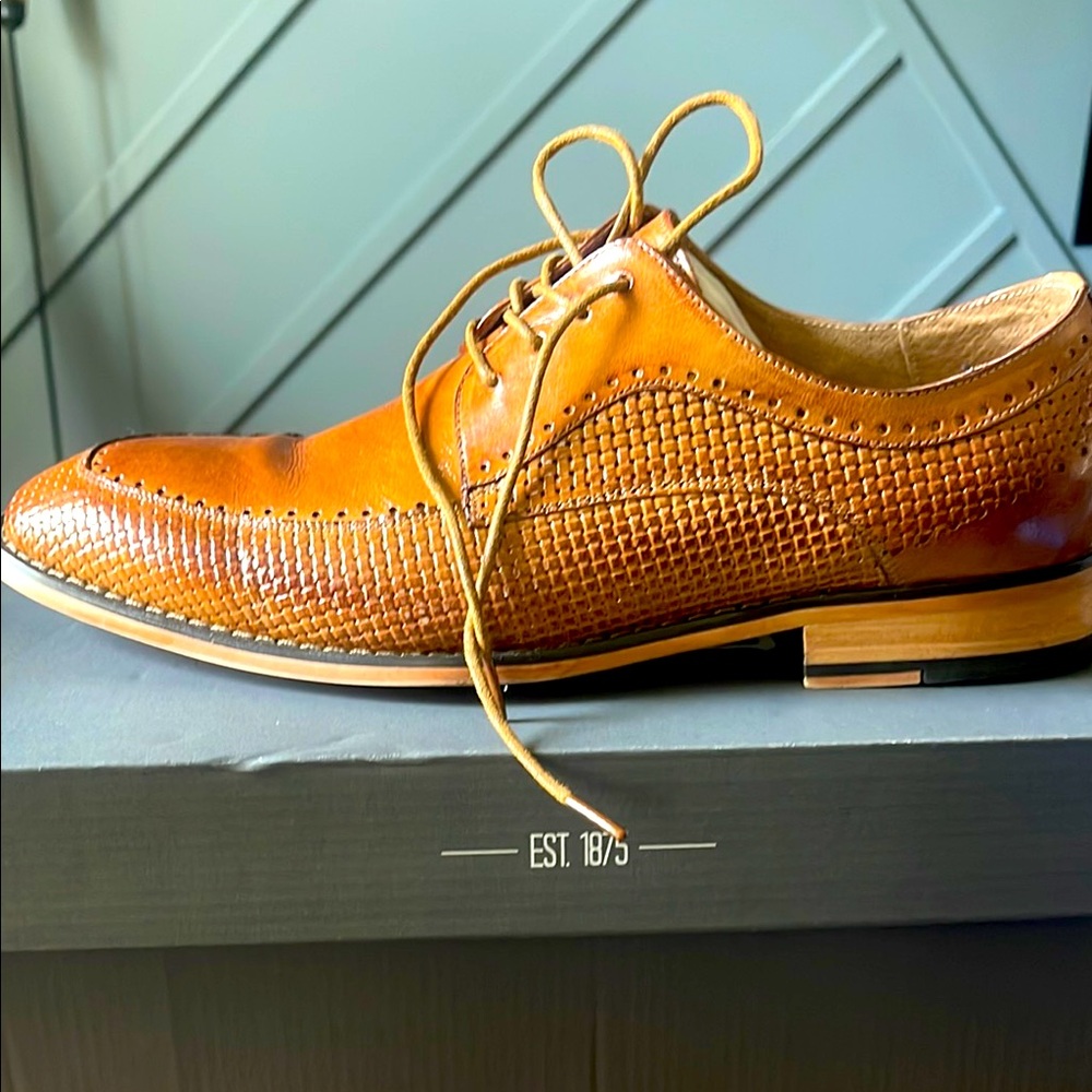 Florsheim Men's Tan Leather Dress Shoes